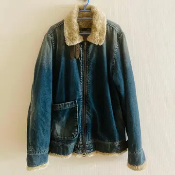 젬블 데님 퍼 자켓 (LL) G 자켓 JOHNBULL