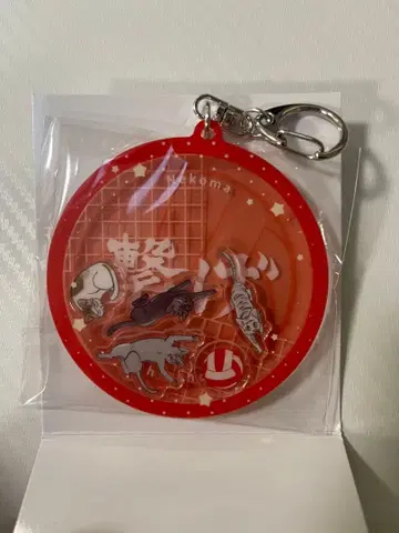 하이큐!! FAN PARK 와차코로 아크릴 키링 네코마 고교