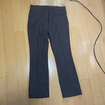 Wrangler 플레어 팬츠 브라운