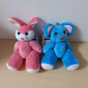 TeddyJOJO 마스코트 봉제 인형 토끼 쥐