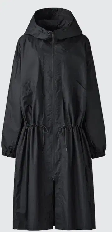 유니클로 코튼 후디드 코트