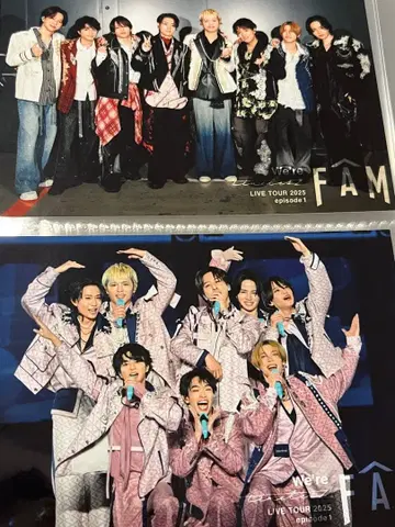 timelesz 회장 한정판 투어 사진 2장 세트