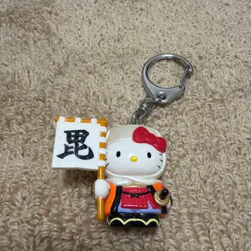 헬로키티 깃발 포함 스트랩