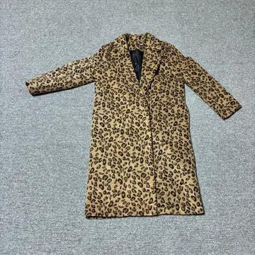 ANAP 코트 레오파드 무늬 롱 코트 아냅