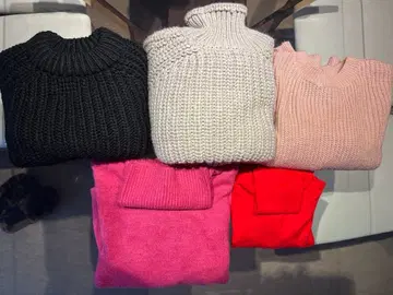 니트 스웨터 5점 세트
