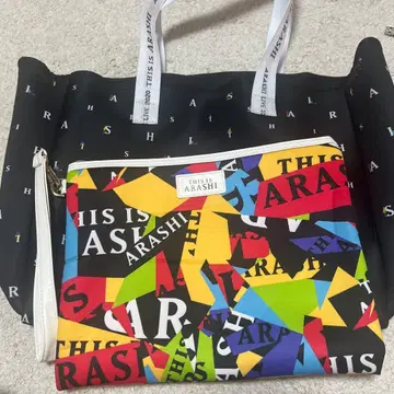 아라시 This is ARASHI 클러치백 토트백