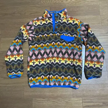 patagonia 파타고니아 신틸라 스냅T 올 패턴 멀티 컬러 XS