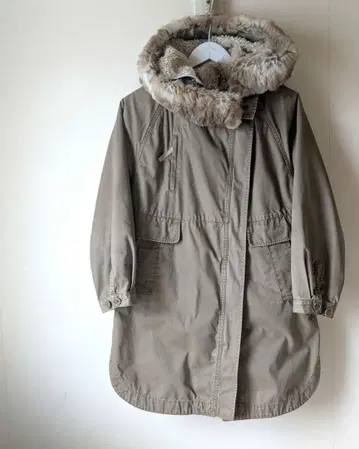 보아 이너, 후드 퍼 달린 모즈 코트 2way 프레임워크 36