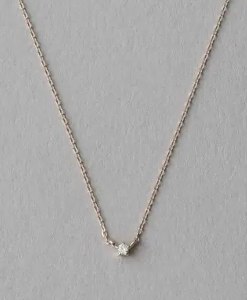 [ 24시간 한정판 ] ete 다이아몬드 목걸이 핑크 골드