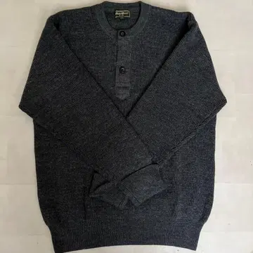 에디바우어 헨리넥 니트 M 다크 그레이