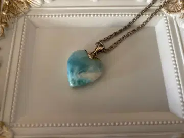 [ 미사용 새상품 ] 라리마 하트 목걸이