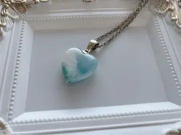 [ 미사용 새상품 ] 라리마 하트 목걸이