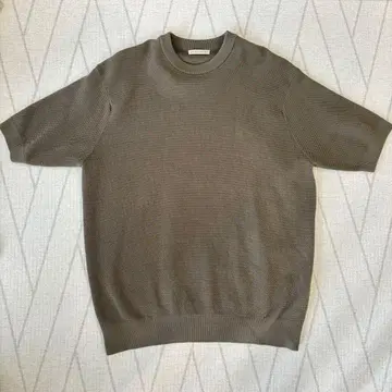 UNITED ARROWS 메쉬 니트 L 사이즈 카키