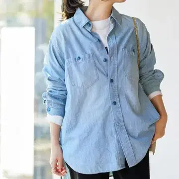 저널 스탠다드 CHAMBRAY SHIRT 데님 셔츠 샴브레이