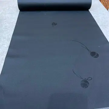 니시진 비단 우비 실크 100% 발수 블랙 순수 실크 방울