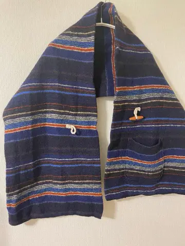 MACPHEE 맥피 니트 판초 투모로우랜드 울 머플러