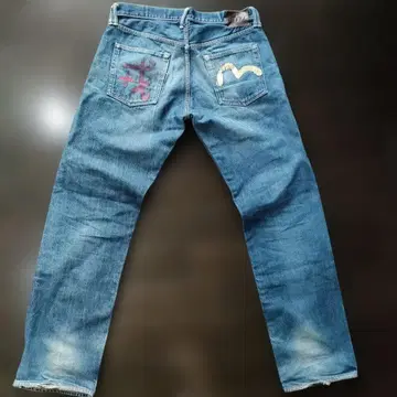 [ 분위기 ] EVISU No.2 2000 갈매기 일본제 홍백 귀