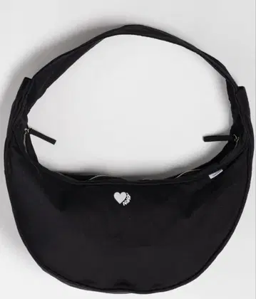 kaoyorinakami 카오요리나카미 하트 메신저 백 블랙