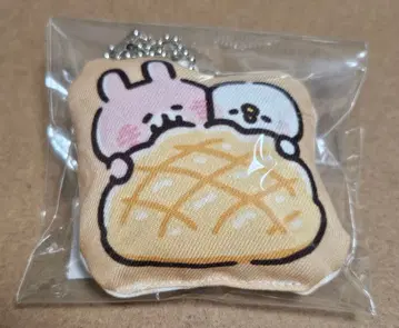 카나헤이의 작은 동물 피스케&토끼 잠시 들른 빵 순회 쿠션 키링