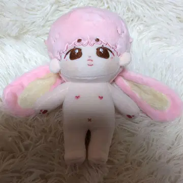 토끼 귀 옷 갈아입기 봉제 인형 무속성