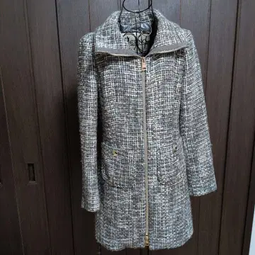 Herno 트위드 코트 그레이 계열