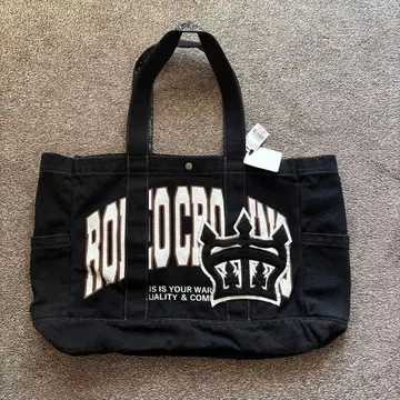 RODEO CROWNS 블랙 토트백