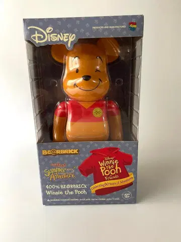 400% BE@RBRICK 곰돌이 푸 80주년