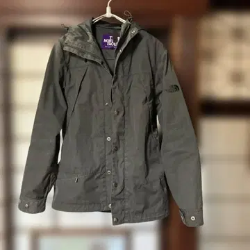 THE NORTH FACE 퍼플 라벨 후드 부착 자켓