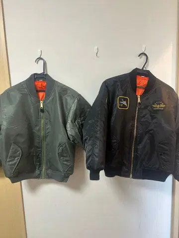 올리브 그린 MA-1 자켓