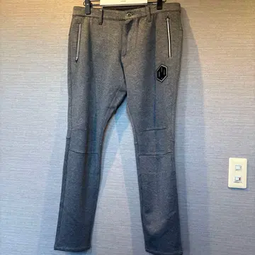 겨울용 댄스 위드 드래곤 그레이 스웨트 팬츠 지퍼 포켓 부착 사이즈 3