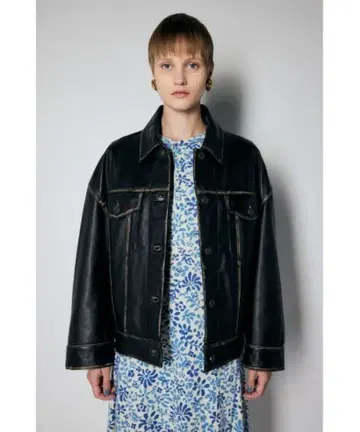 MOUSSY AGED LEATHER 자켓