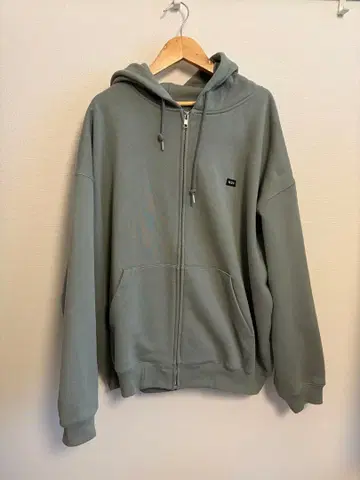 HUF 풀 집업 그린 후드티 L 사이즈