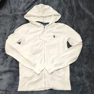 랄프 로렌 화이트 후드티