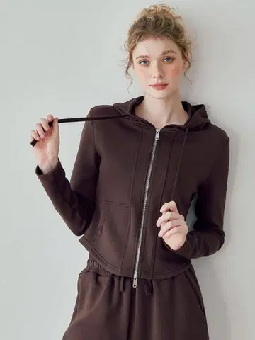 맨투맨 양방향 지퍼 후드티 & 맨투맨 와이드 팬츠