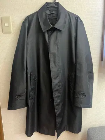 DURBAN 블랙 트렌치코트