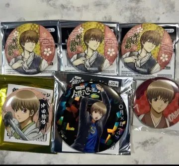 은혼 오키타 소고 캔뱃지 모음