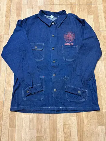 빈티지 죄수용 커버올 초아 자켓 구제 의류