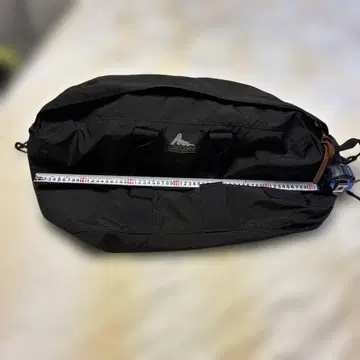 GREGORY 블랙 보스턴 백