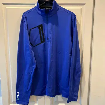 RLX 파랑 집업 긴팔 셔츠 M 사이즈