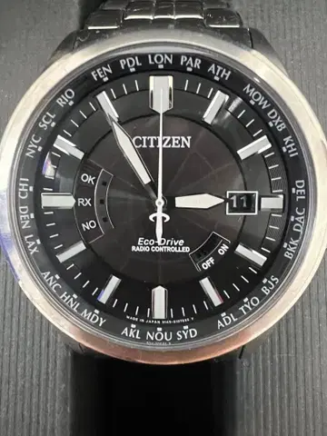 CITIZEN Eco-Drive 손목시계 블랙