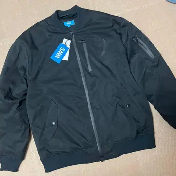 [ 새상품 ] WWS 세탁 가능한 라이트 MA-1 블루종 자켓