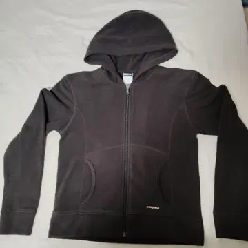 patagonia 플리스 후드티 브라운