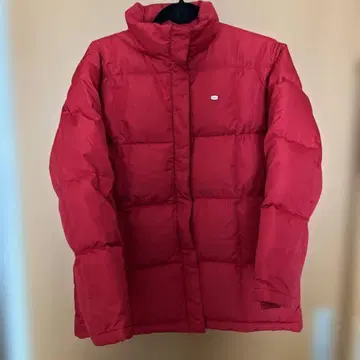 LACOSTE 레드 다운 자켓 40