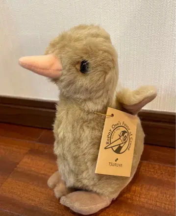택 포함 새상품 츠루야 일본야생조협회 두루미 봉제 인형 야마네 공방
