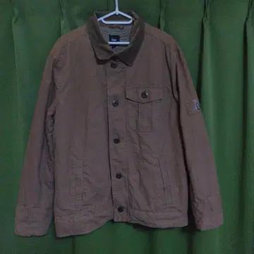 Gap 속기모 커버올 워크 자켓 L 브라운