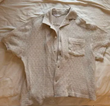 STU Back Raglan Jacquard Shirt Ivory