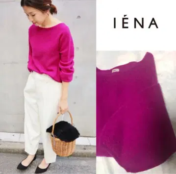 IENA 퍼프 슬리브 풀오버 니트 이에나
