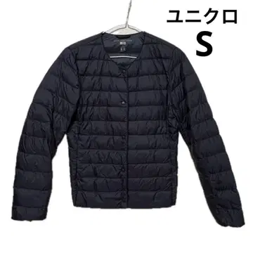 UNIQLO 울트라 라이트 다운 자켓 블랙 S 사이즈