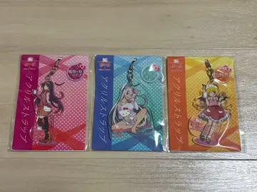 모노가타리 시리즈 헬로키티 아크릴 스트랩 세트