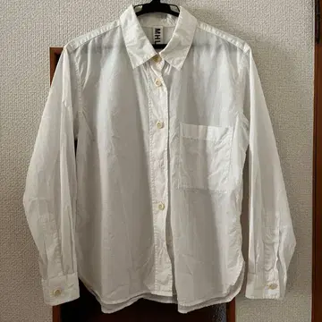 MHL. 화이트 긴팔 셔츠